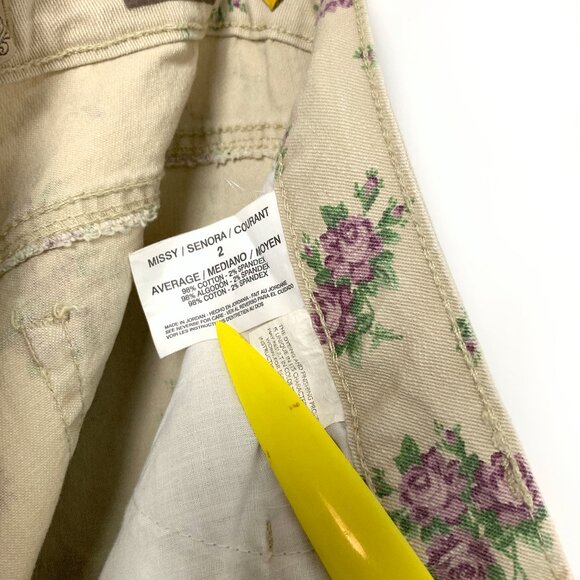 Nine West Vintage America Collection Floral Skinny Jeans - Picture 5 of 5